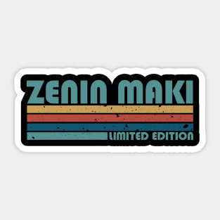 Proud Limited Edition Maki Name Personalized Retro Styles Sticker